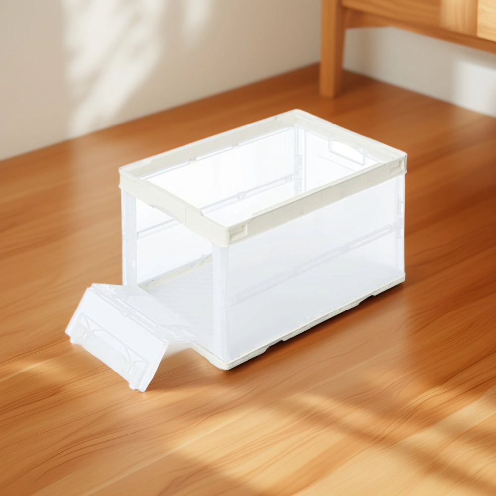 折りたたみコンテナー 短辺扉付き10個セット