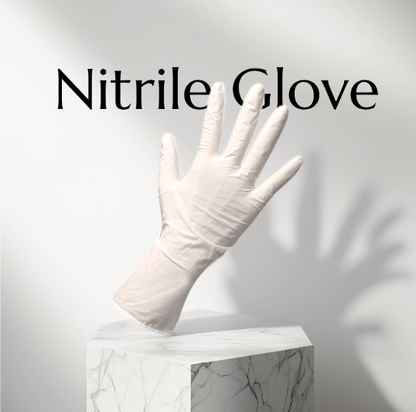 ニトリルグローブKW ホワイト　200枚入 × 10箱